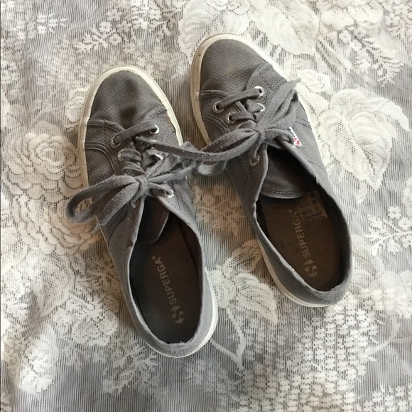 Superga | Gray Sneakers - Picture 4 of 11